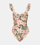 Agua by Agua Bendita Ajonjoli floral swimsuit