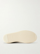 DRKSHDW by Rick Owens - Suede-Trimmed Denim Sneakers - Black