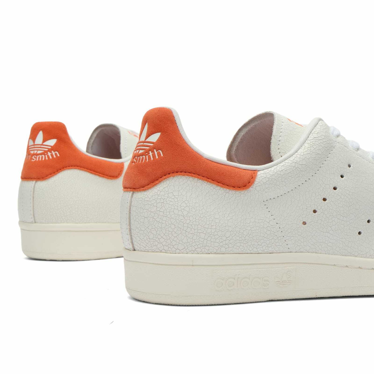 Adidas Men's Stan Smith 80S Sneaker in Ftwr White/Craft Orange/Off White
