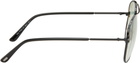 TOM FORD Gunmetal Clark Sunglasses