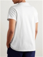 Polo Ralph Lauren - Logo-Embroidered Cotton-Jersey Pyjama T-Shirt - White