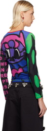 Chopova Lowena Multicolor Tiny Mesh LS T-shirt
