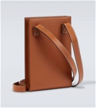 Jacquemus Le Gadju leather wallet with strap
