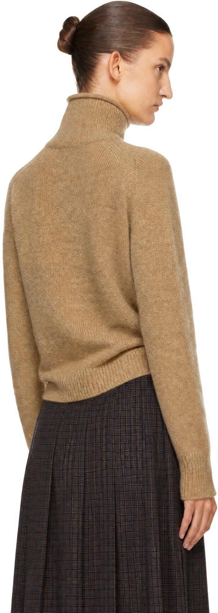 YMC Tan Beat Turtleneck