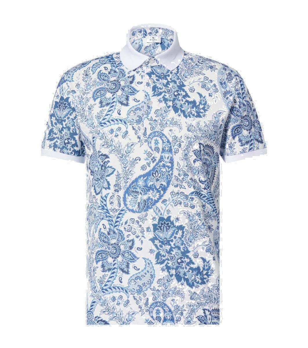 ETRO Men's Polo Shirt White