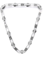 BALENCIAGA - Silver-Plated Necklace