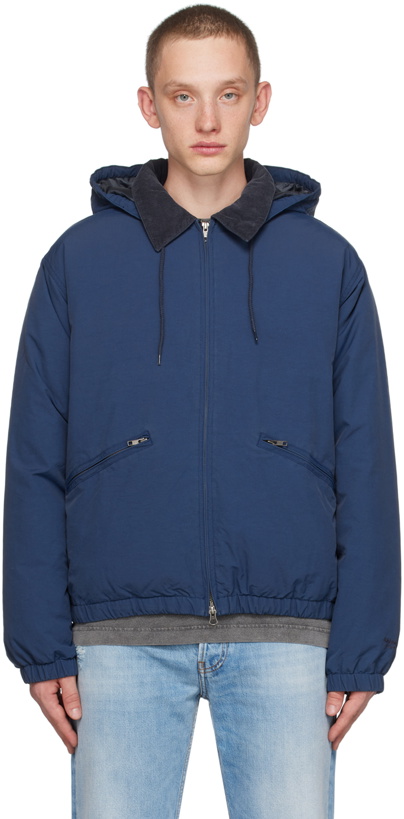 Photo: thisisneverthat Navy Washed Down Jacket