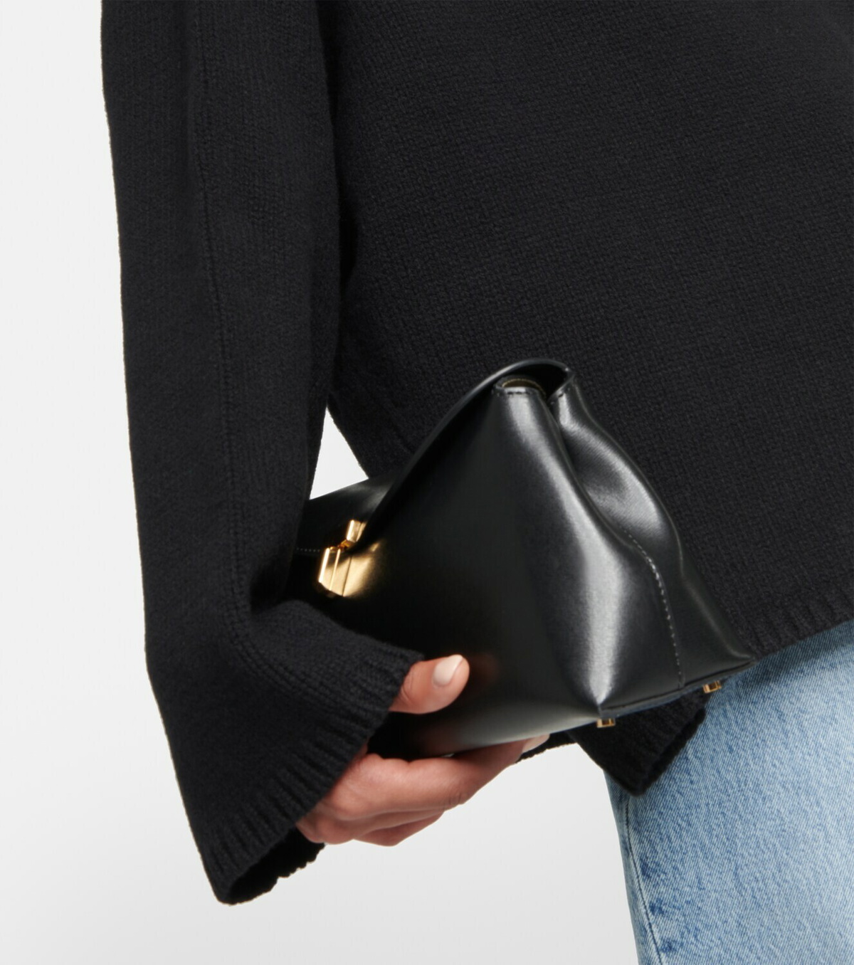 Toteme Wool and cashmere turtleneck sweater