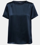 'S Max Mara Rebecca satin T-shirt