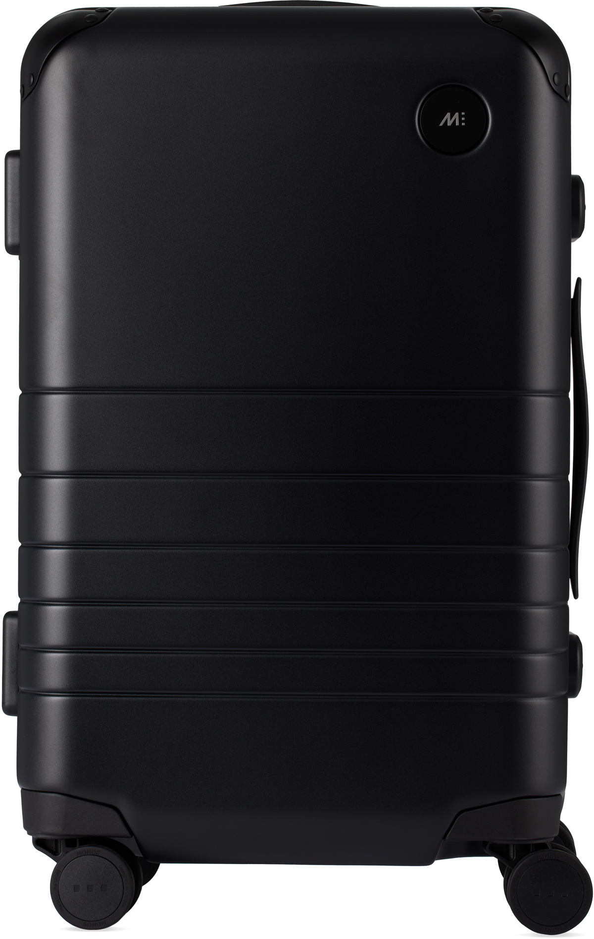 Monos Black Hybrid Carry-On Suitcase