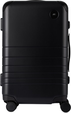 Monos Black Hybrid Carry-On Suitcase