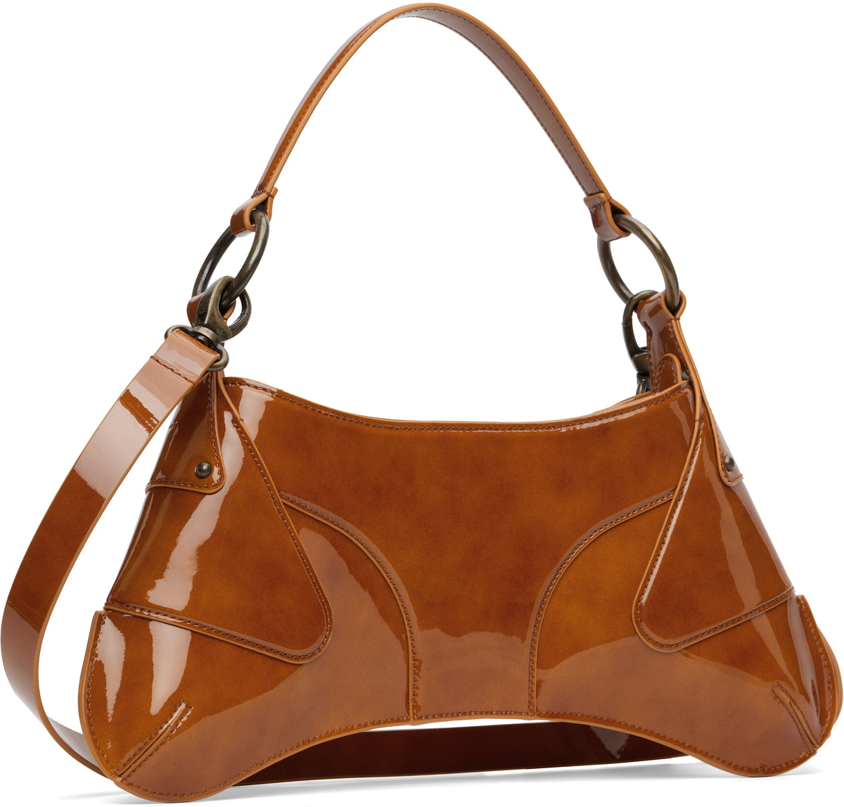 KNWLS Tan Razr Bag