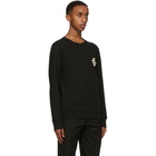 Alexander McQueen Black Jewelled Sweatshirt