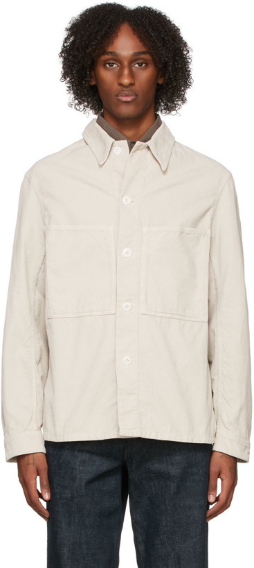 Photo: Lemaire Off-White Corduroy Over Shirt