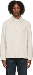 Lemaire Off-White Corduroy Over Shirt