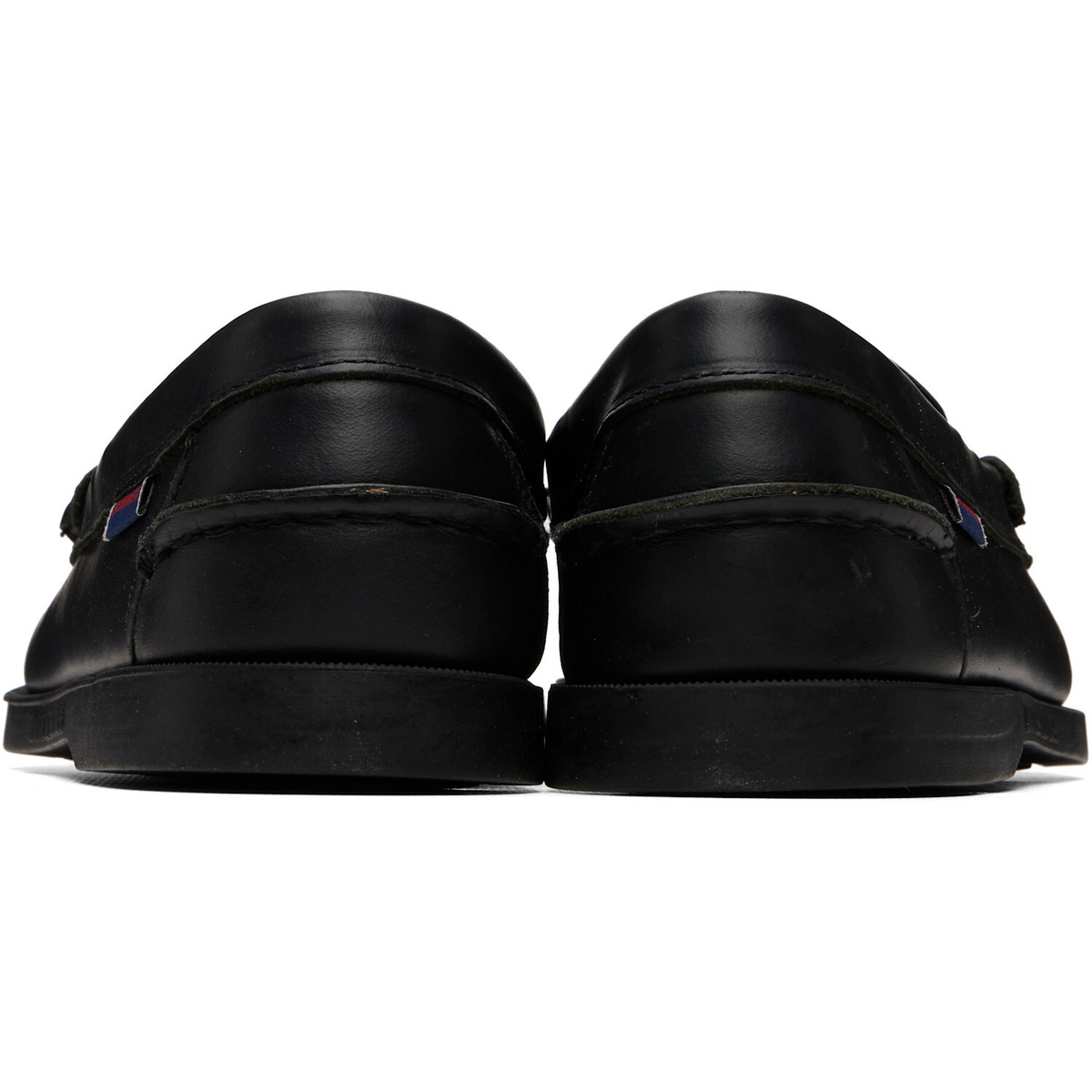 Sebago Black Dolphin Waxed Loafers
