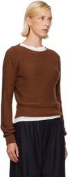 Baserange Brown Tier Sweater