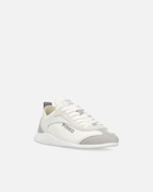 Pinko Lightweight Knit Fabric And Microfibre Sneakers Milk White