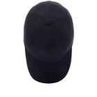 A.P.C. Men's Charlie Wool Cap in Navy Blue Melange