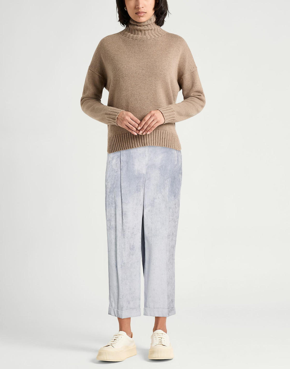 Peserico Womens Pants Light in Blue
