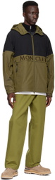 Moncler Black Padded Down Cardigan