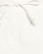 Manila Grace Womens Pants in Off white