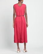 Alessia Santi Womens Midi dress in Magenta