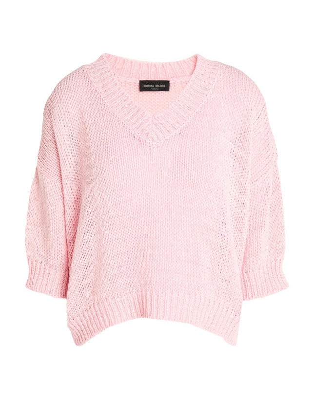 Photo: Roberto Collina Womens Sweater in Pink