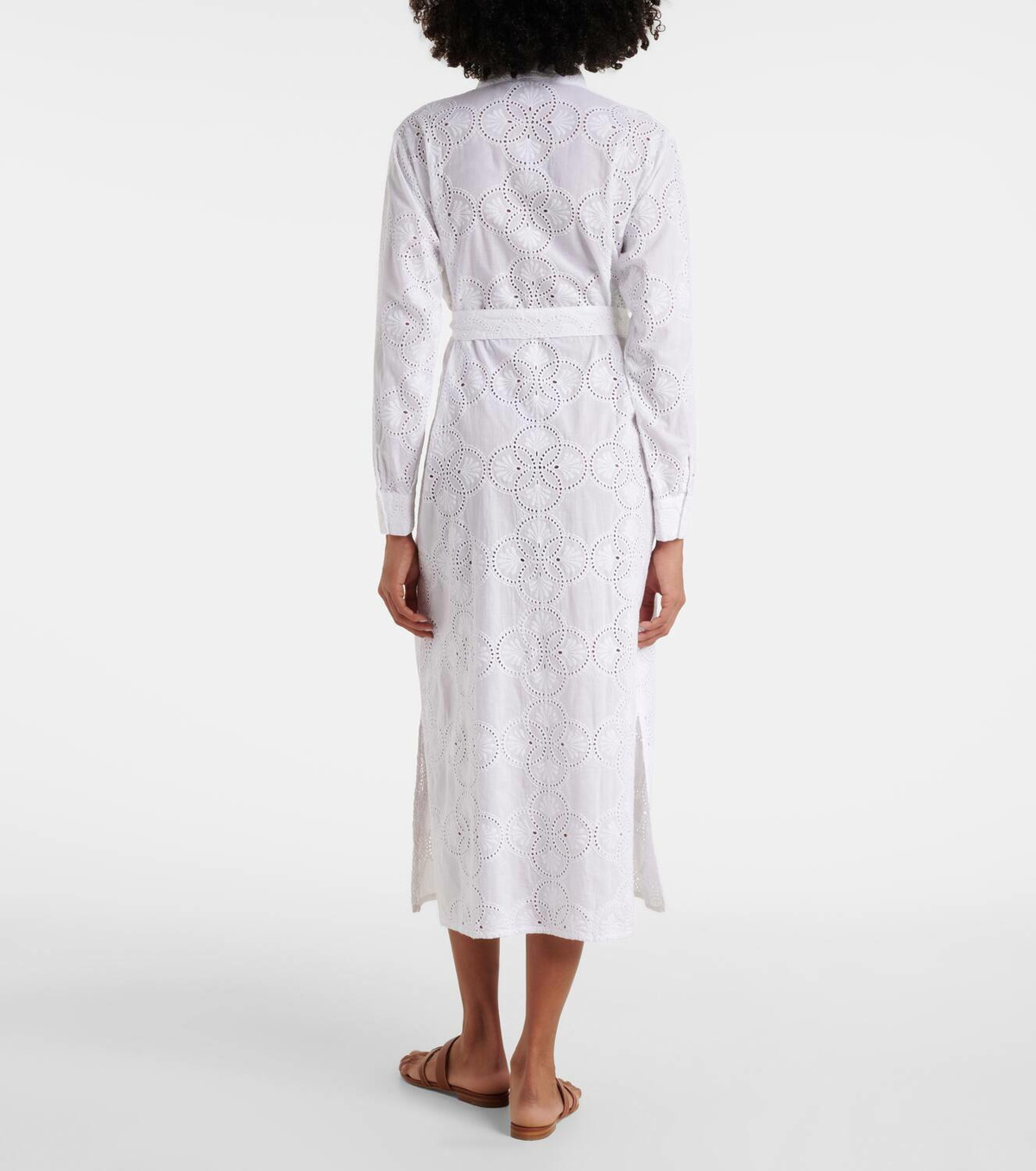 Melissa Odabash Luann broderie anglaise cotton maxi dress