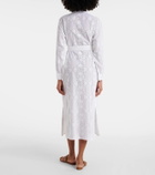 Melissa Odabash Luann broderie anglaise cotton maxi dress