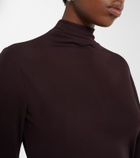 Stella McCartney Caped crêpe jersey minidress