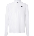 Nike Tennis - Challenger Dri-FIT Mesh Half-Zip Tennis Top - White
