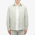 Han Kjobenhavn Men's Oversized Padded Overshirt in Light Grey