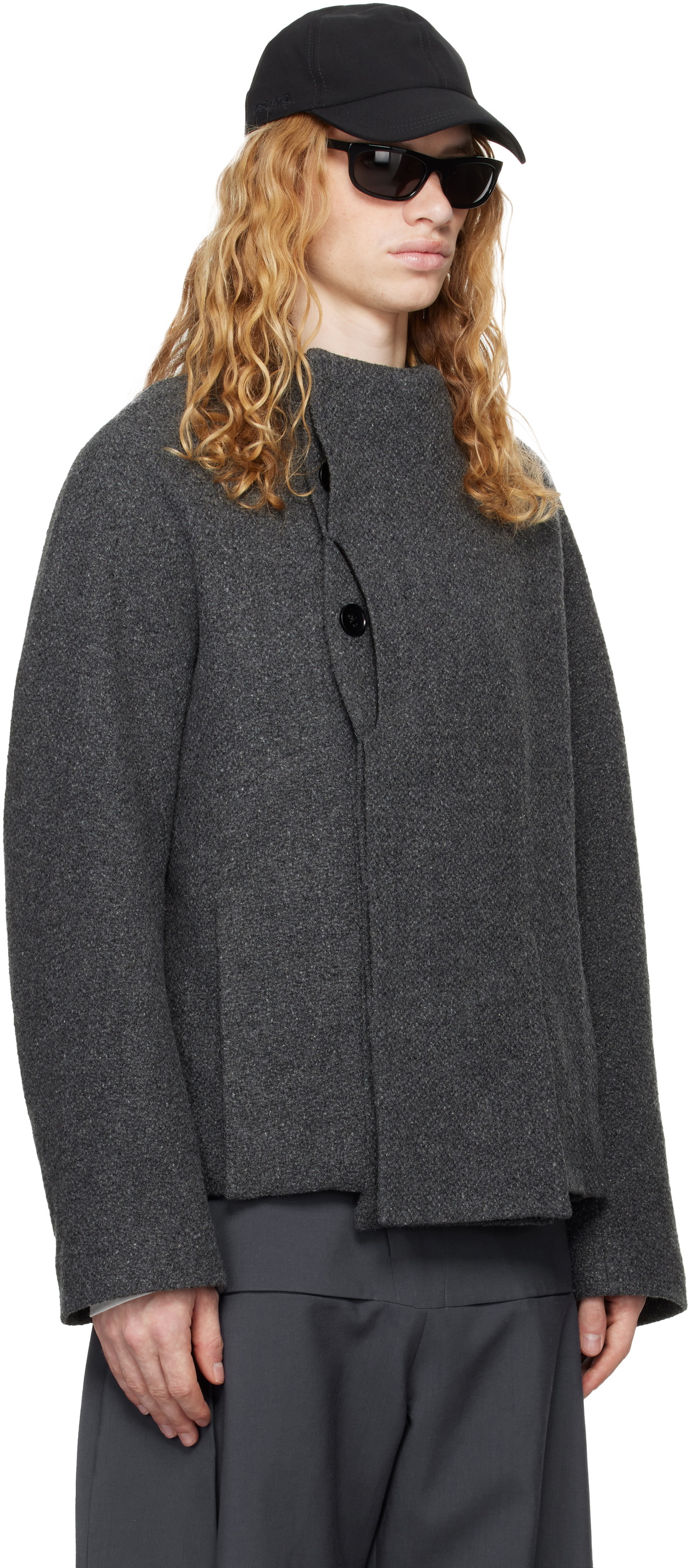 pet-tree-kor Gray Crescendo Jacket