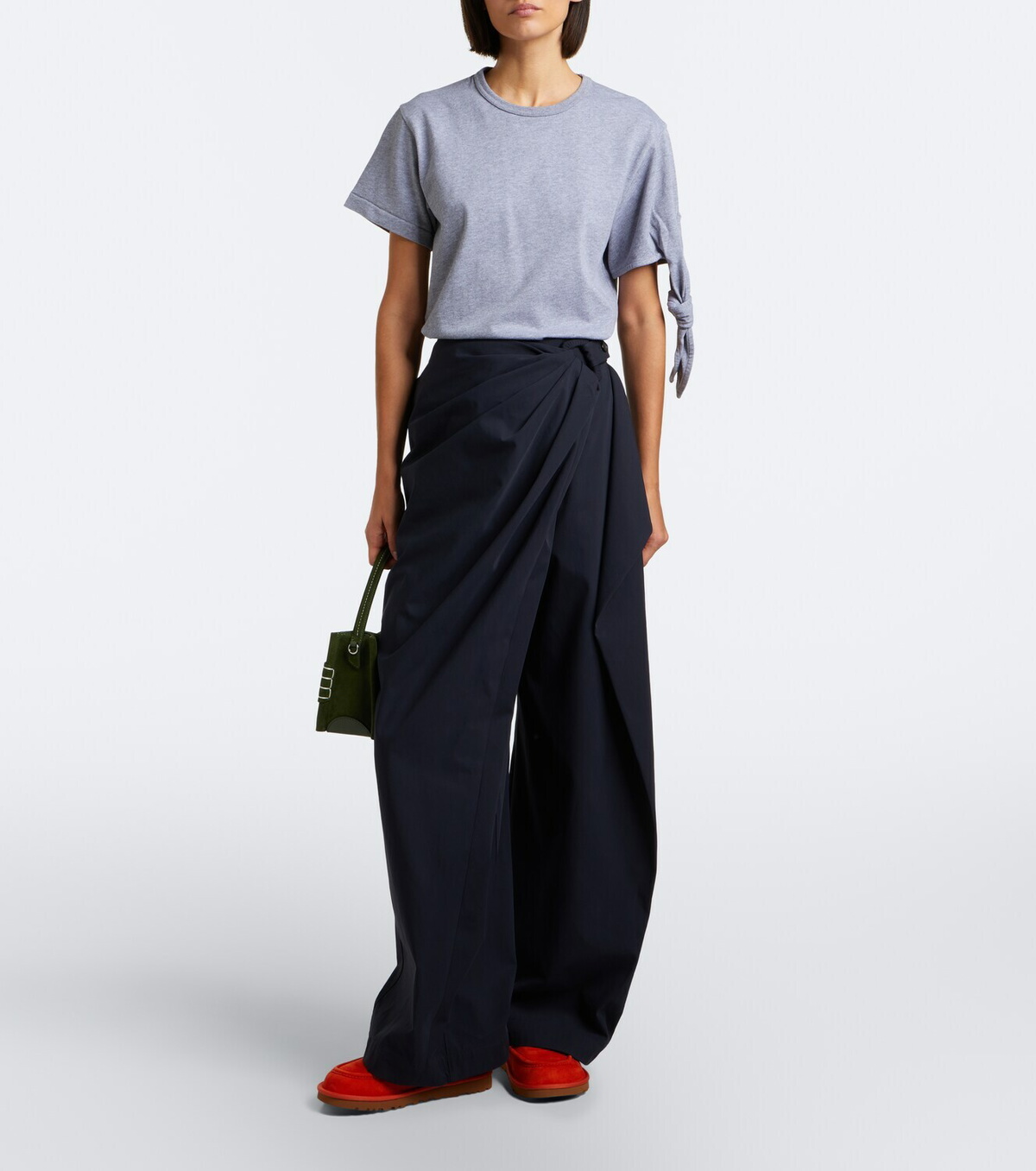 JW Anderson x UGG shearling-lined suede slip-on shoes