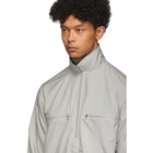 Ambush Grey Zip-Up Shirt