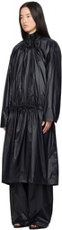 Gabriela Coll Garments Black No.314 Technical Long Coat
