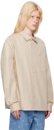 Axel Arigato Beige Flow Shirt