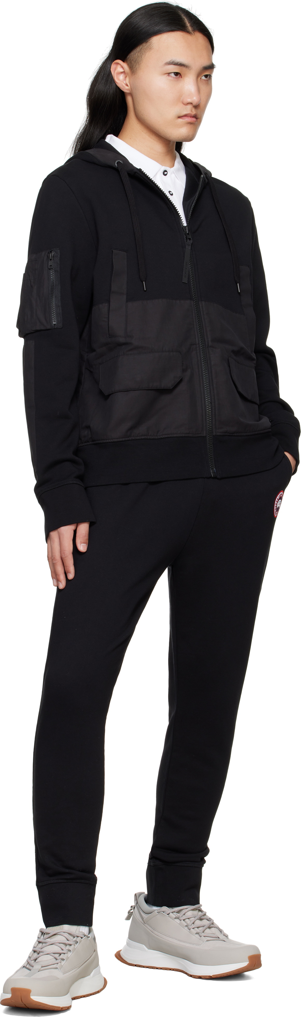 Canada Goose Gray Glacier Trail Sneakers