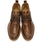 Belstaff Brown Macclesfield Lace-Up Boots
