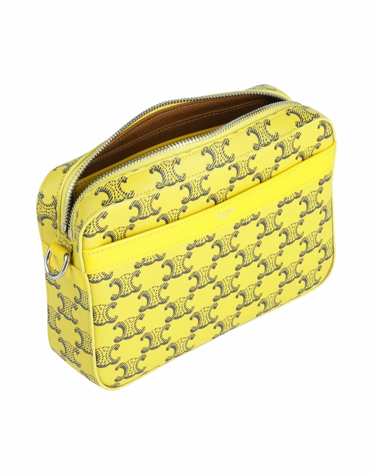Celine Womens Cross-body bag in Yellow