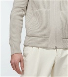 Loro Piana - Zipped cashmere-blend cardigan