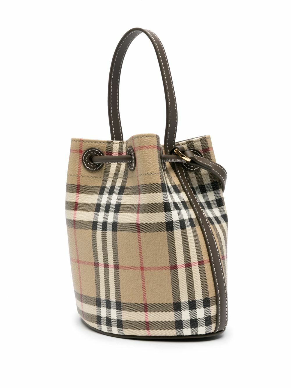 Burberry Check Bucket Bag Burberry