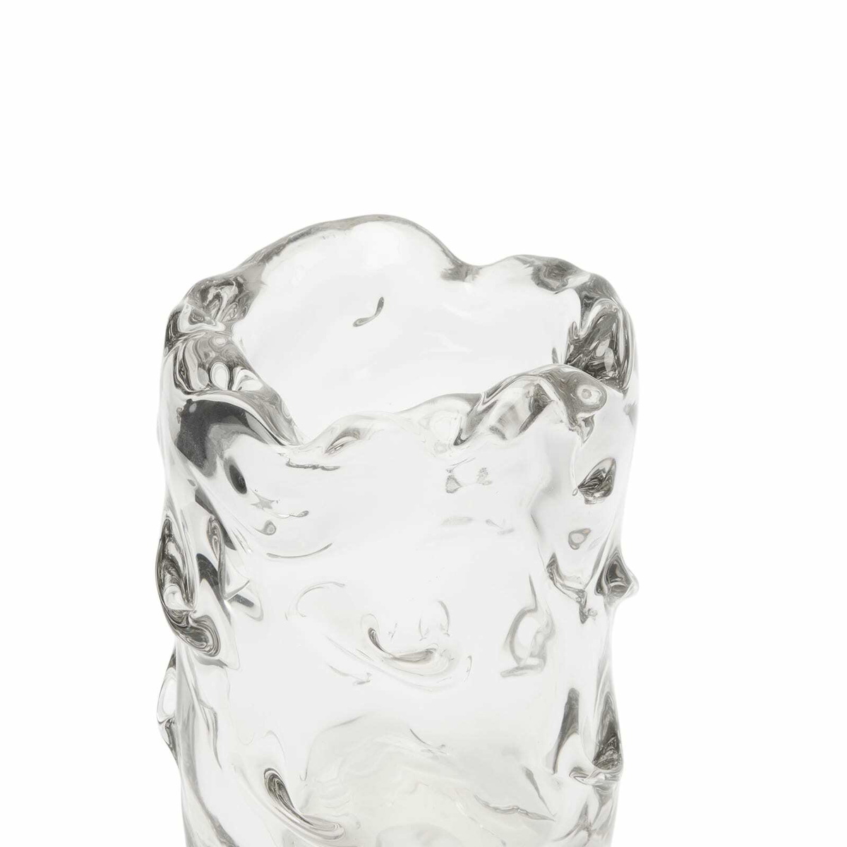 ferm LIVING Virelle Vase - H24cm in Clear 