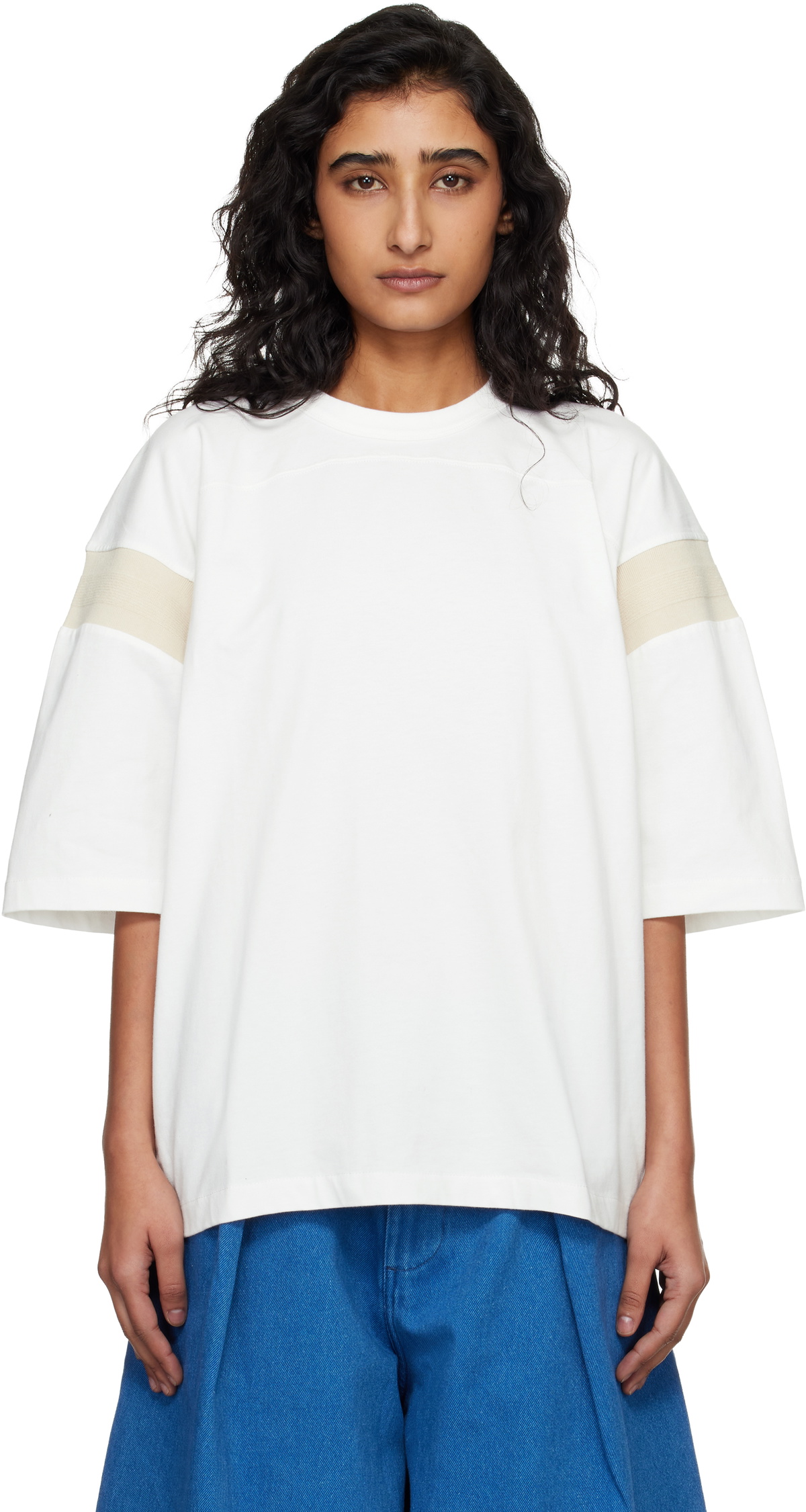 YMC Off-White Skate T-shirt