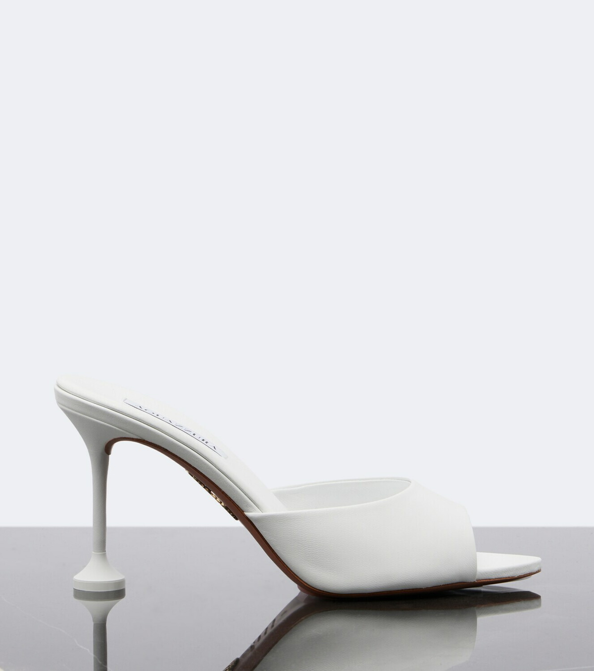 Aquazzura Bisous leather mules