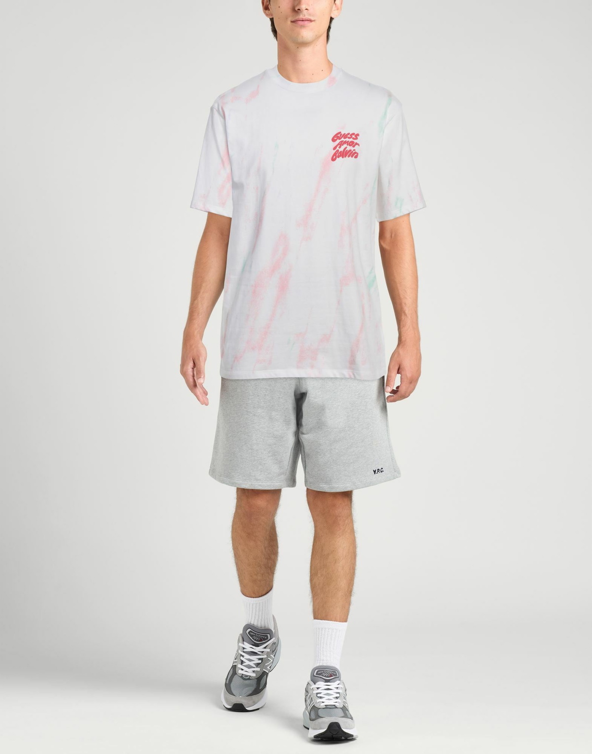Guess Mens T-shirt in White