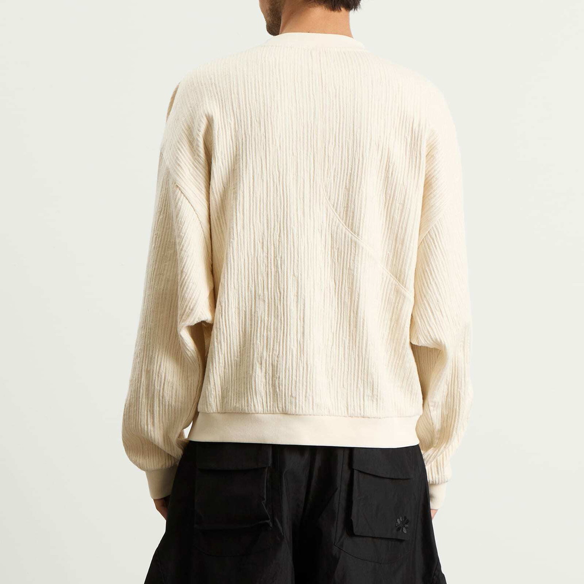 Gander Men's Heaton Sweat in Cream