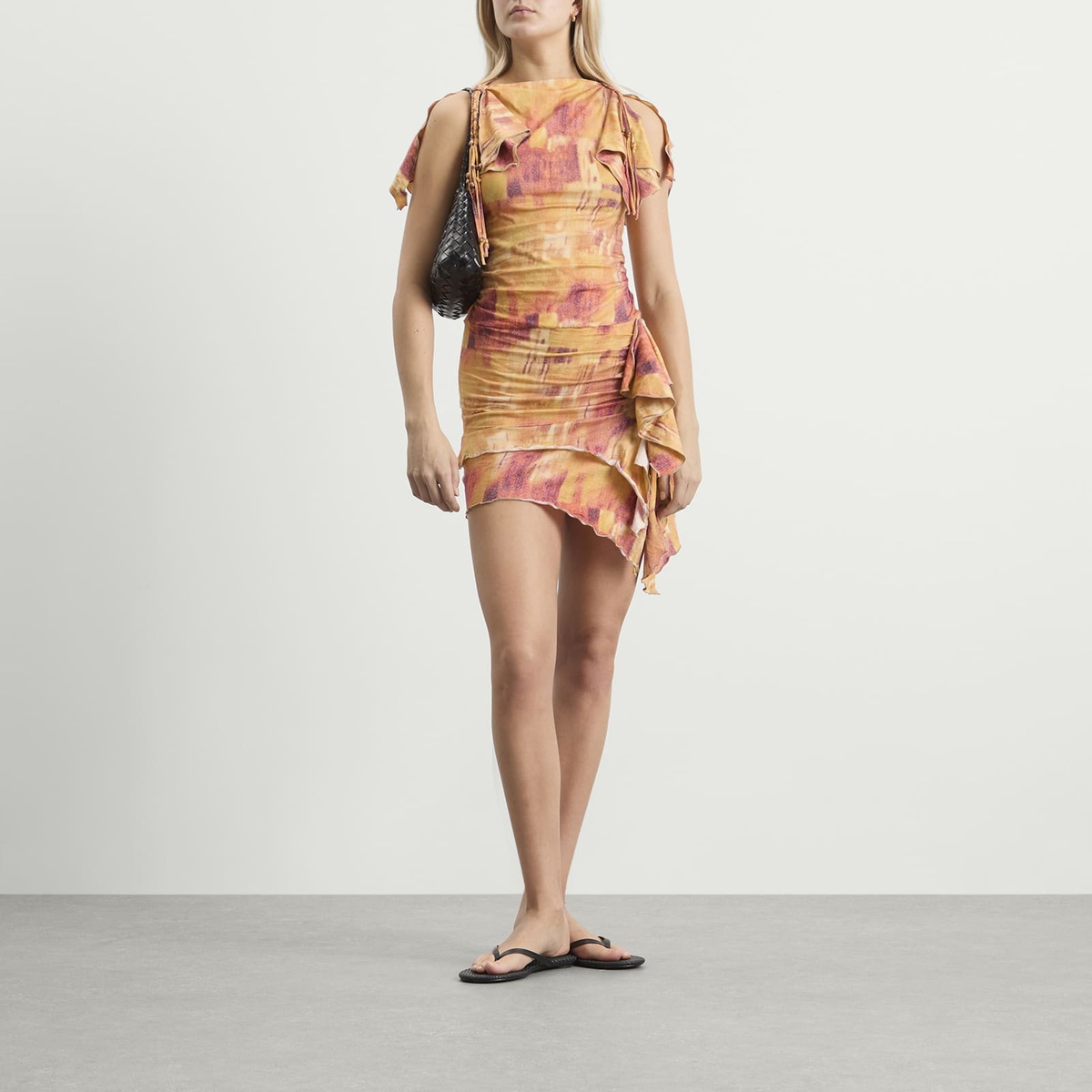 Isabel Marant Women's Janick Mini Dress in Orange