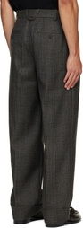 Solid Homme Brown Tweed Trousers